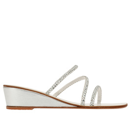Polytimi Low Wedge - Silver