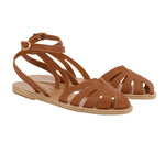 Aella Leather Cotto sandals 3-4
