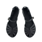 Apollonia Leather Black sandals top