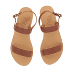 Clio Leather Cotto Sandals top