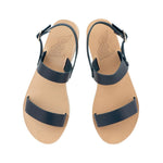 Clio Leather Marine Sandals top