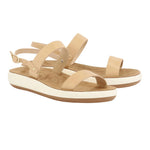 Clio Comfort Leather Natural sandals 3-4