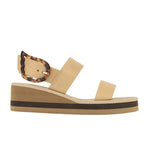 Clio Rainbow Nat/Tortoiseshell sandals side