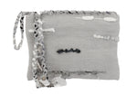 Clotho Clutch Light Grey
