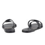 Desmos Leather Black sandals back