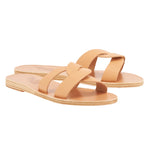 Desmos Leather Natural sandals 3-4
