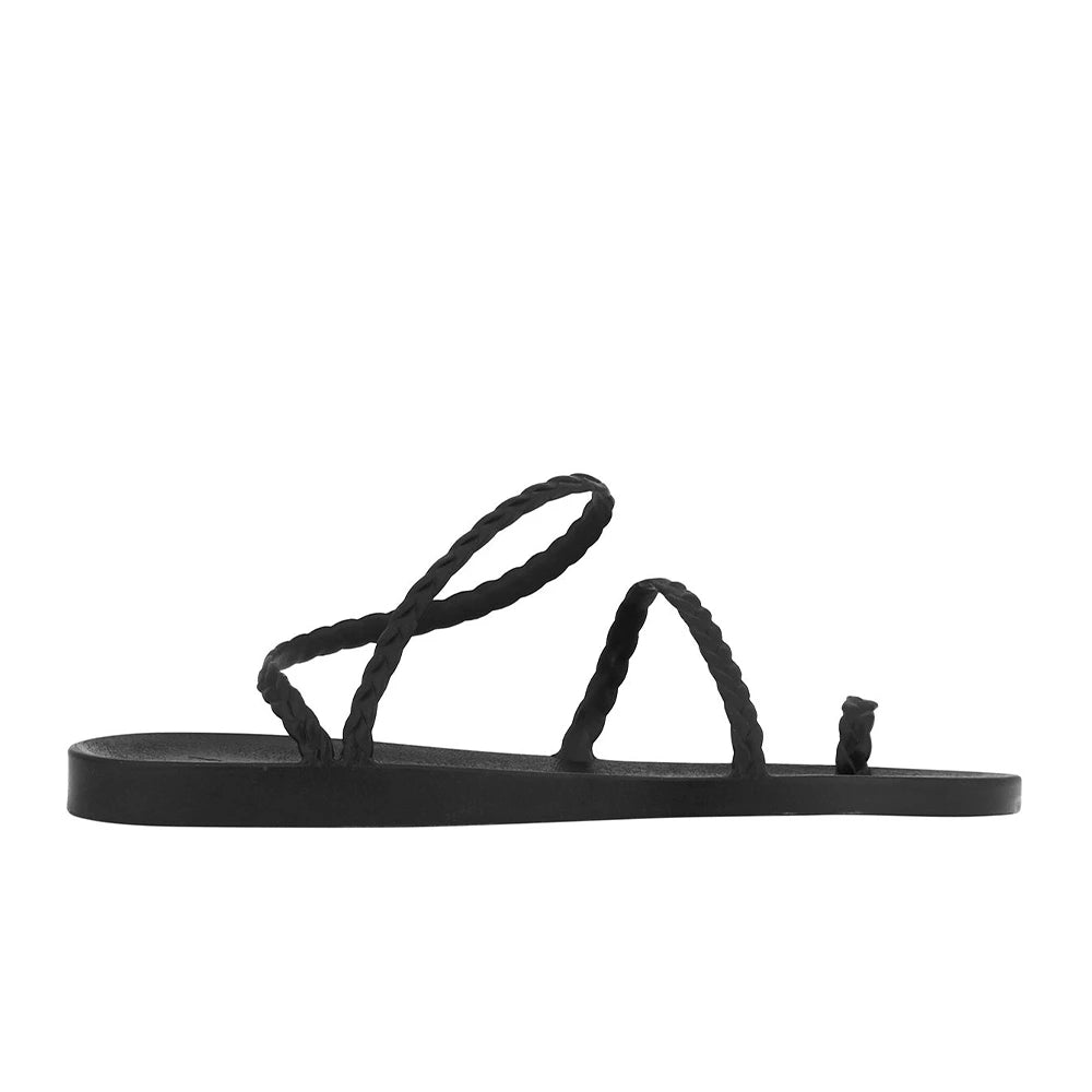 Eleftheria Jelly Black – Ancient Greek Sandals