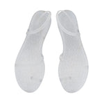 Eleftheria Clear/Silver Glitter top