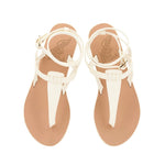 Estia Leather Off White sandals top