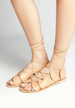 Filosia Leather Natural sandals