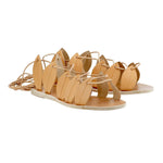 Filosia Leather Natural sandals 3-4