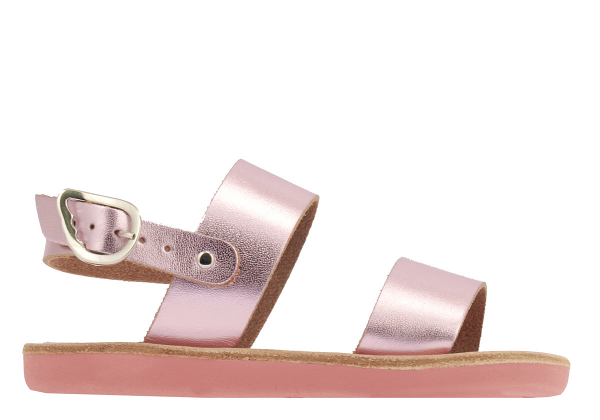 Little Clio Soft Metallic Ancient Greek Sandals
