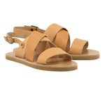 Miltos Leather Natural sandals 3-4