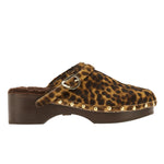 Classic Closed Clog Pony Lynx side view