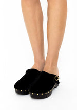 Classic Closed Clog Burgundy