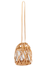 Trellis Bucket Medium Natural