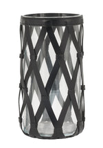 Trellis Vase Large Black