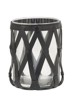 Trellis Vase Small Black