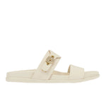 Latria Leather Off White sandals side