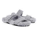 Latria Felt/Sheepskin Grey sandals 3-4
