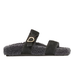 Latria Pony Black sandals side