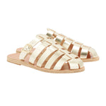 Cosmia Leather Platinum sandals 3-4