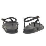 Aimilia Leather Black sandals back