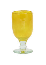 Wine Glass Light Yellow