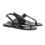 Ilios Mirror Black sandals 3-4