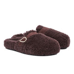 Vasilitsa Shearling Brown sandals 3-4