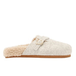 Vasilitsa Felt/Sheepskin Beige sandals side
