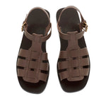 Ektoras Leather T-Moro sandals top