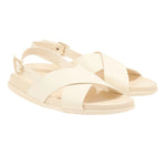 Ikesia Leather Off White sandals 3-4
