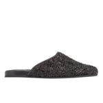 The Slipper Sequins Black side view