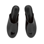 The Slipper Naplack Black top view