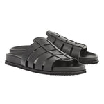 Laodamas Leather Black 3-4