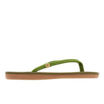 Saionara Rope/Leather Green sandals side
