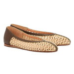 Aeropi Ballet Flat Natural/Khaki