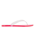 Jelly Flip Flop Clear/Pink