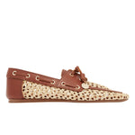 Pliaria Boat Shoe Raffia Natural side