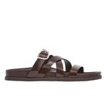 Filipa Naplack Chocolate sandals side