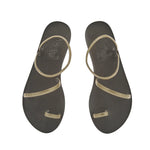 Eleftheria 70s Gold sandals top