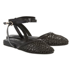 Filothea Raffia Black sandals 3-4