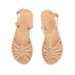 Ivilai Raffia Natural sandals top