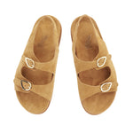 Kasteli Suede Sahara sandals top