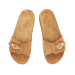 Stoa Suede Sahara sandals top
