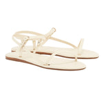 Filothei Leather Off White sandals 3-4
