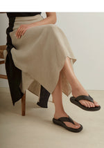 Charys Comfort Leather Black sandals