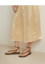 Saloni Footbed Brown