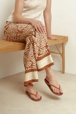 Saionara Rope/Leather sandals